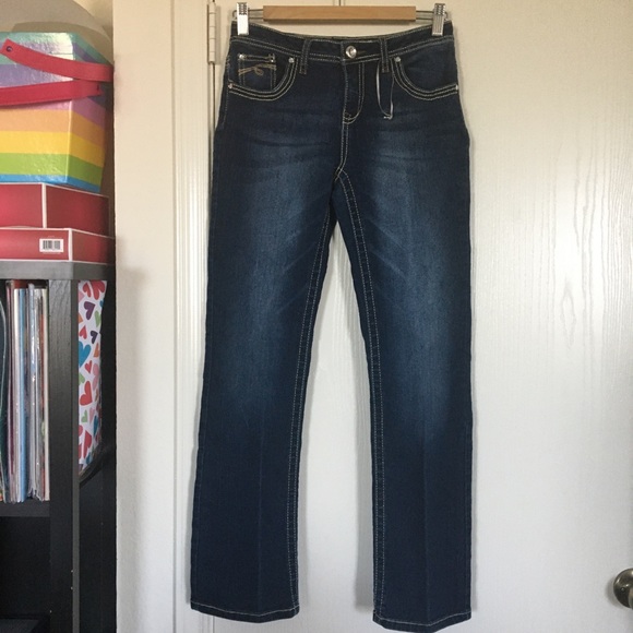 Justice | Simply Low, Skinny boot Jeans Sz 14/blue - Picture 15 of 16